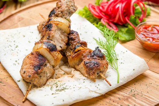 Grilled Pork Loin Souvlaki