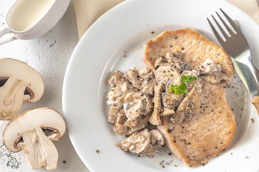 Pork Chops with Mushroom Sauce