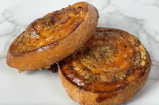 Black Pepper Spiral Shortbread
