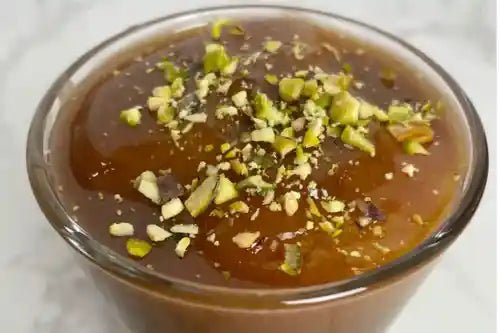Apple Dessert With Cinnamon Sauce