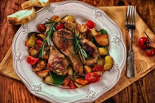 One Pan Chicken Thighs