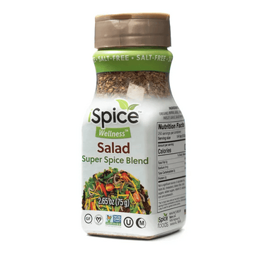 iSpice | Salt-Free Salad Seasoning | 2.65 oz | Mixed Spice & Seasoning | Halal | Kosher | Sugar Free
