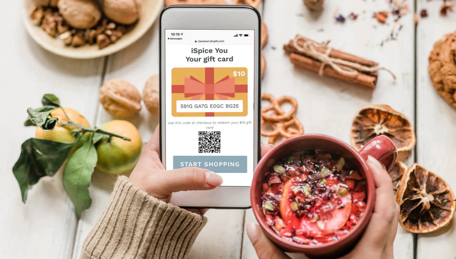 Unique Spice Gifts with Gift Cards