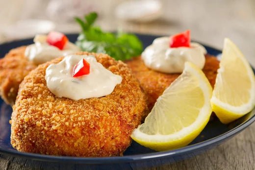 Crab Cakes with Spicy Creole Sauce
