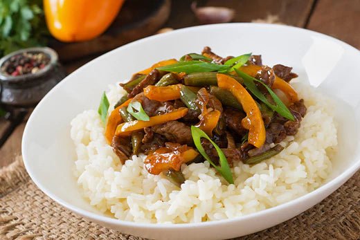 Korean beef stir fry !!!
