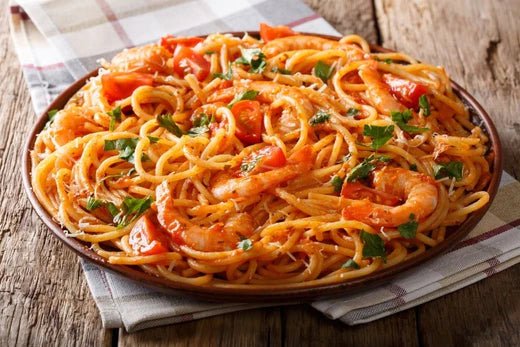 One Pot Seafood Pasta