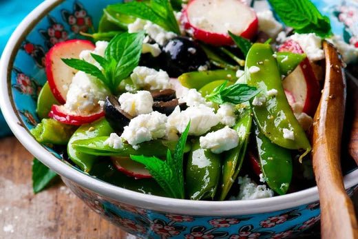 Spring Salad with Peas and Mint