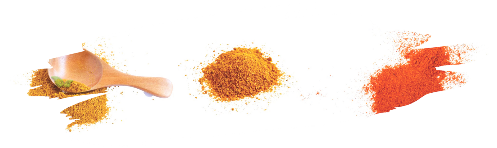 bowls of curry powder demonstrating spice blend diversity and richness
