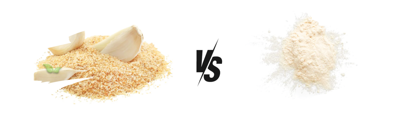 comparison of garlic forms highlighting flavor strength and preferred use