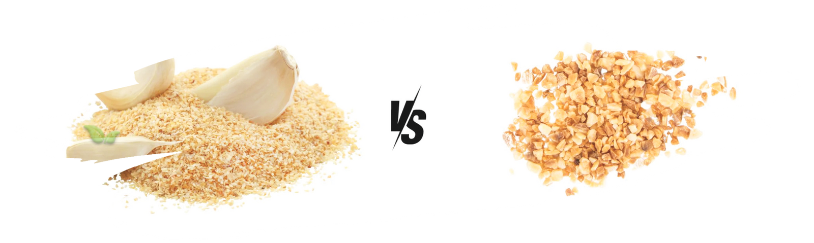 comparison of garlic forms demonstrating flavor release and cooking use