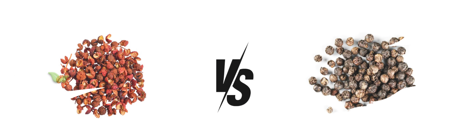 comparison of peppers highlighting numbing vs spicy flavor profiles