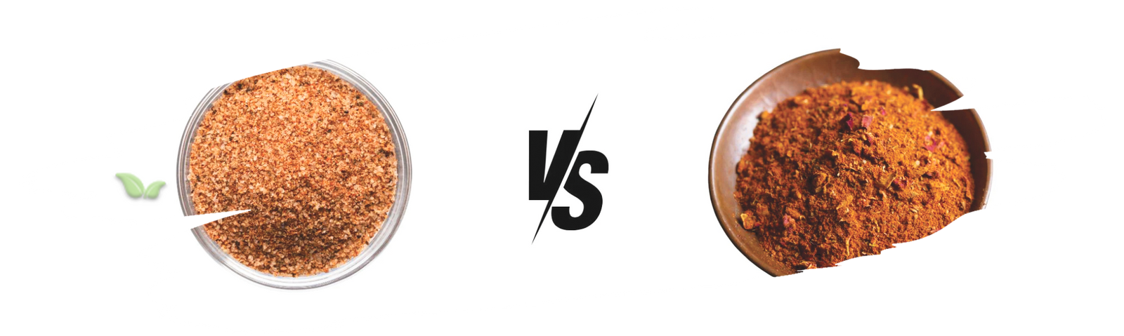 comparison of spice blends demonstrating ethiopian and moroccan flavor profiles