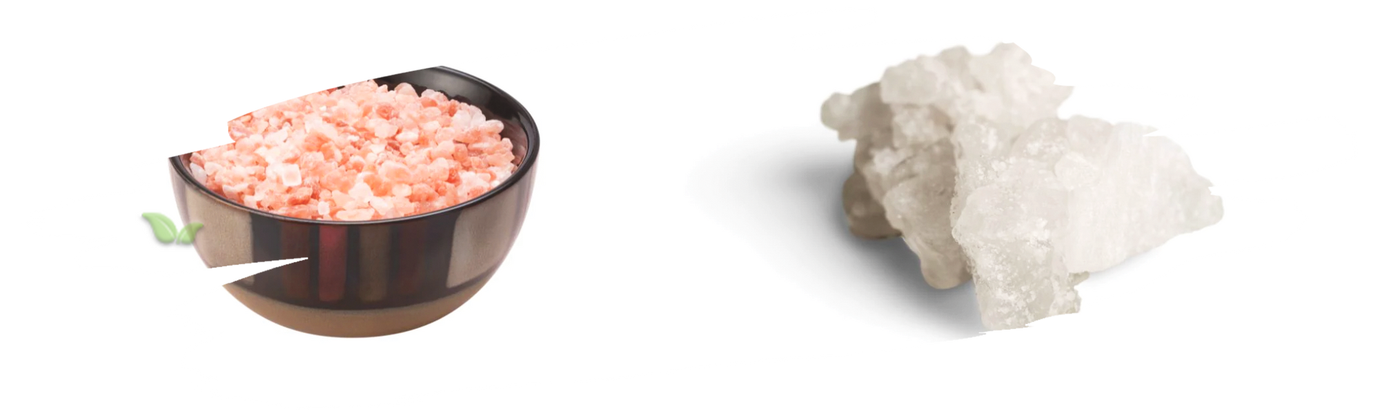 comparison of salts demonstrating mineral content and culinary uses