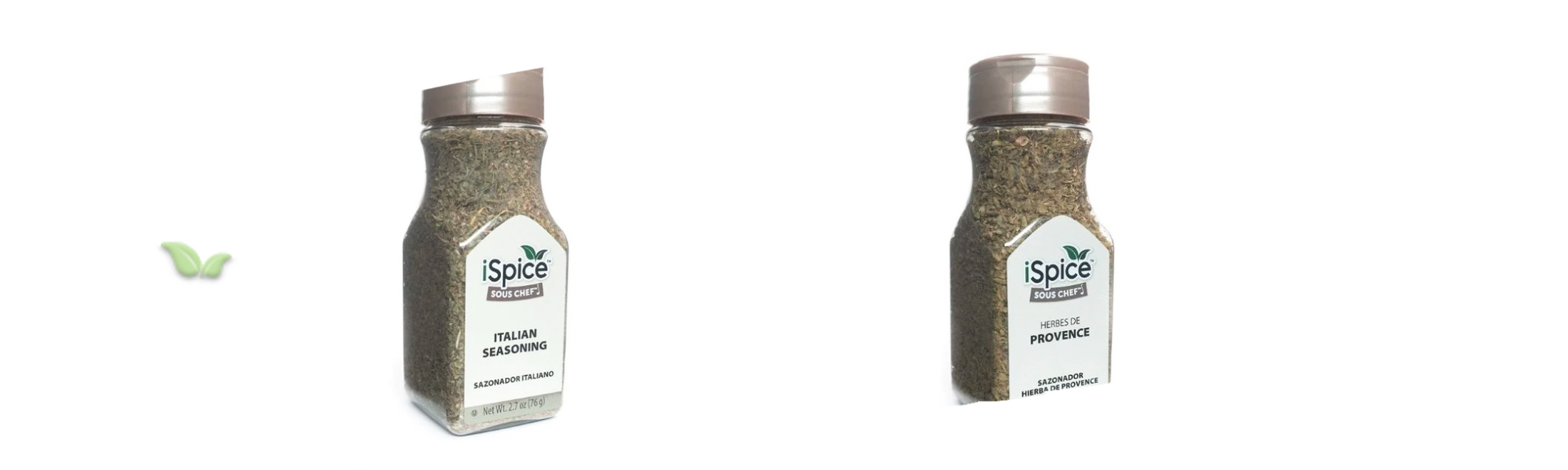 comparison of seasoning mixes demonstrating mediterranean and french flavor profiles