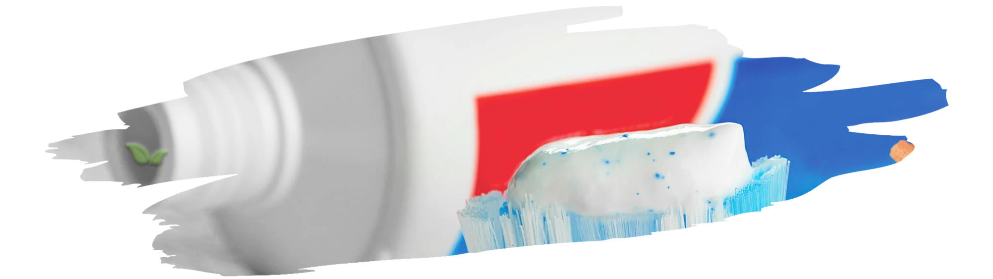 toothbrush with cinnamon flavored toothpaste demonstrating spicy twist in dental hygiene