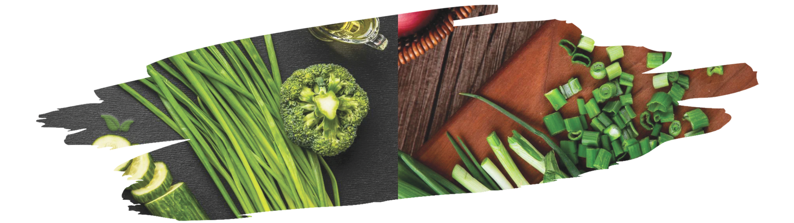 close up of chopped chives and scallions highlighting their distinct culinary uses