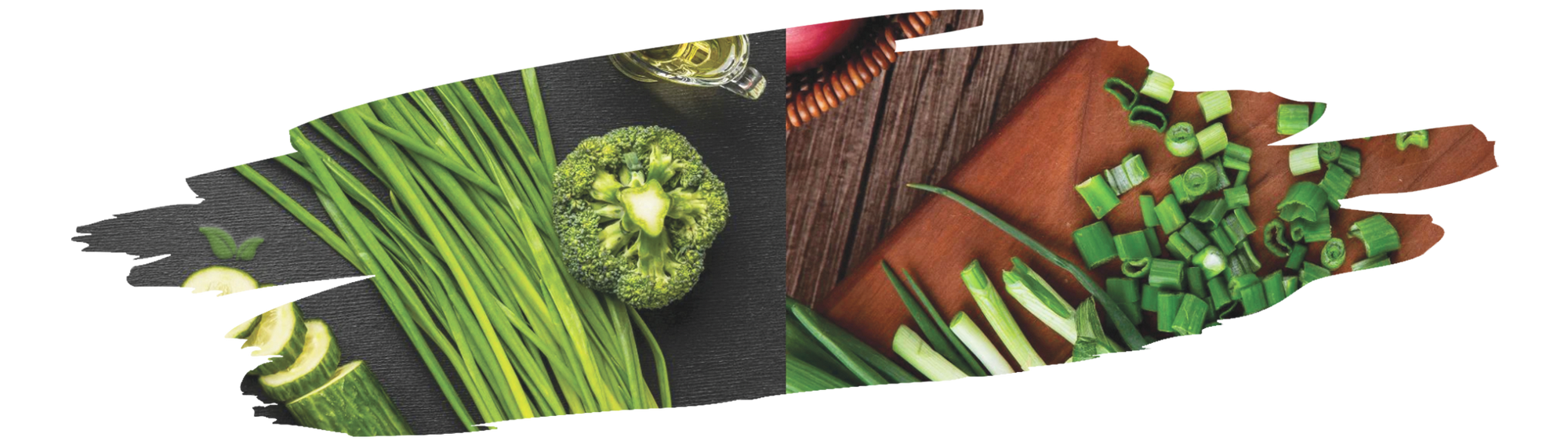 close up of chopped chives and scallions highlighting their distinct culinary uses