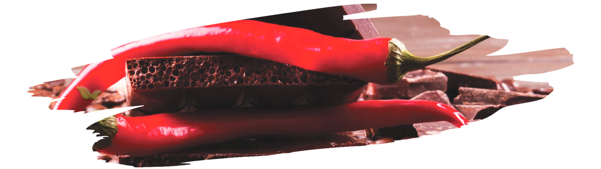 chili powder and melted chocolate combined demonstrating perfect balance of heat and sweetness