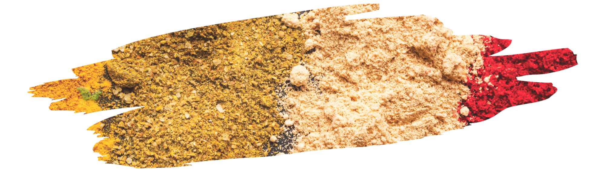 variety of chili powders arranged side by side highlighting heat and taste variations