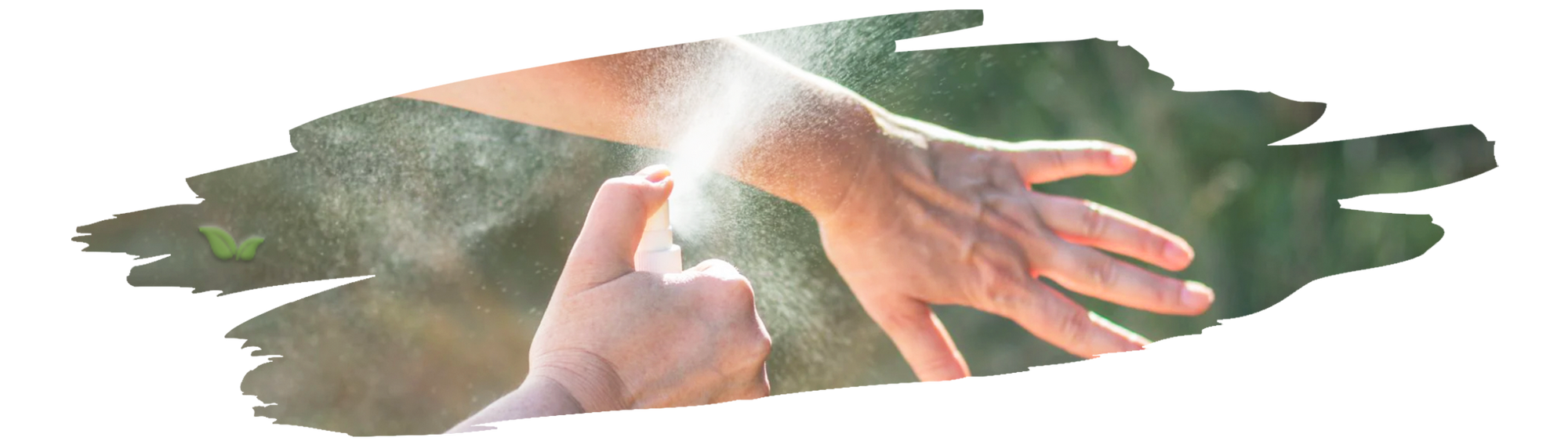 gardener using cayenne red pepper spray on plants showing natural pest control method