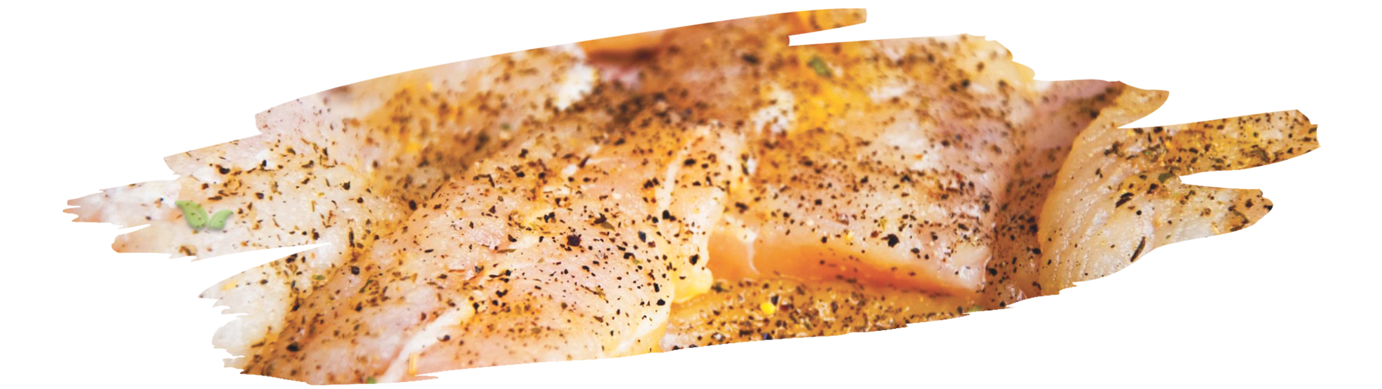chef applying catch of the day seasoning to fish fillets for delicious seafood taste