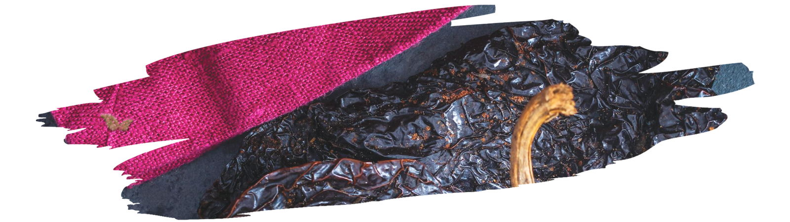 bowl of dried ancho peppers used for making sauces and seasoning blends