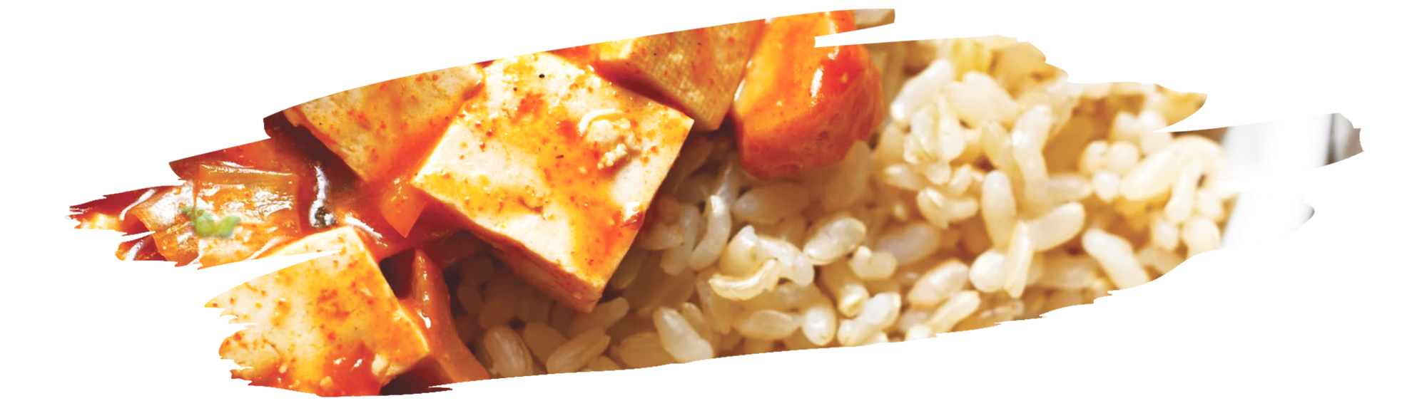 stir fried tofu coated with black pepper sauce showing spicy asian dish
