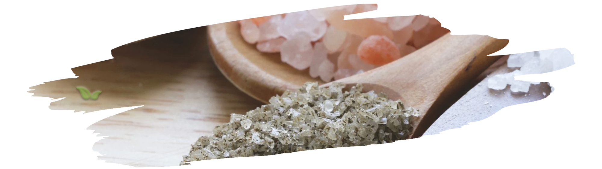 close up of different salt textures and colors showing types of culinary salts