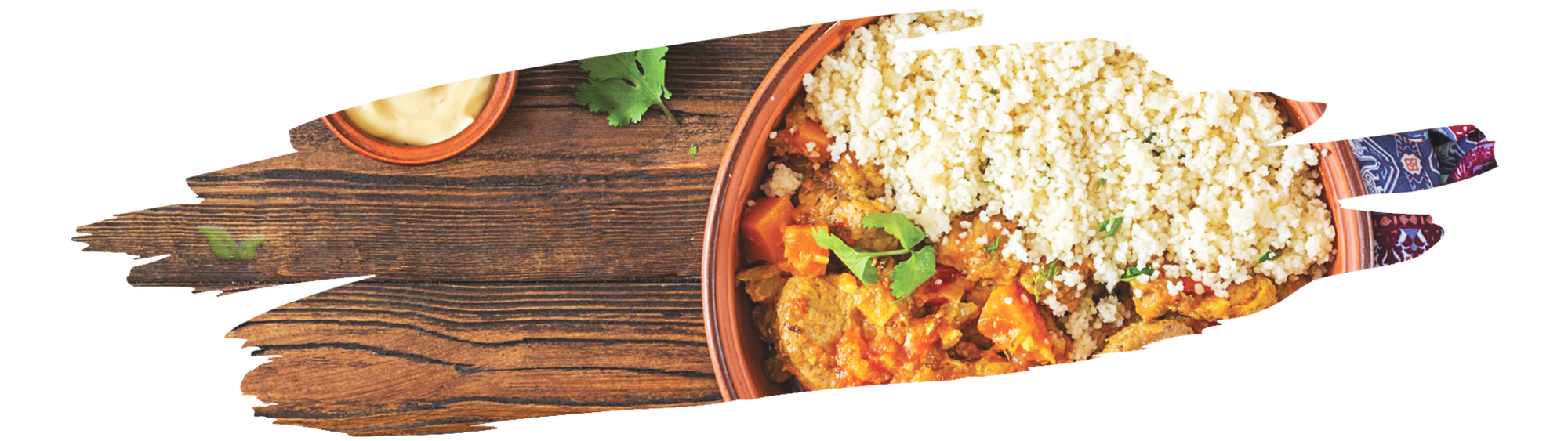 Harissa seasoning sprinkled over roasted vegetables for a spicy flavor.