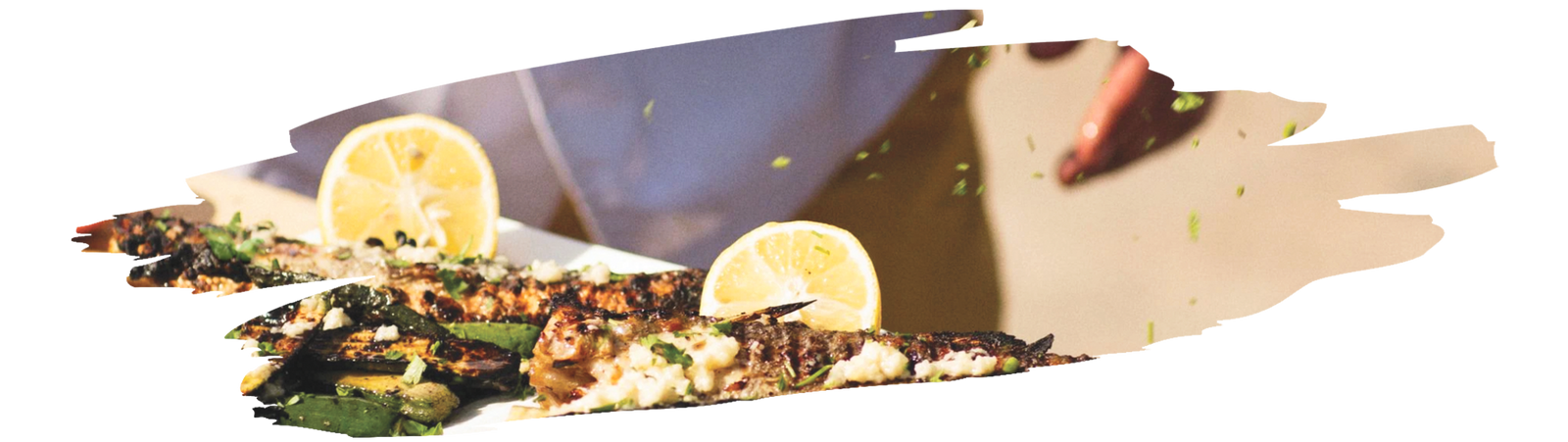Bright, savory “Catch of the Day” rub featuring garlic, paprika, allspice, cayenne and other spices for marine dishes