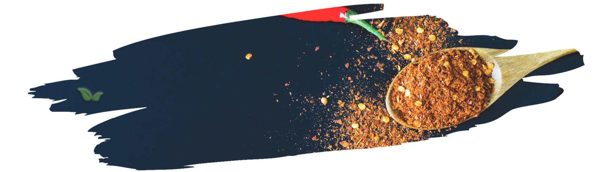 Traditional process of grinding dried chili peppers to make chili powder in rustic kitchen