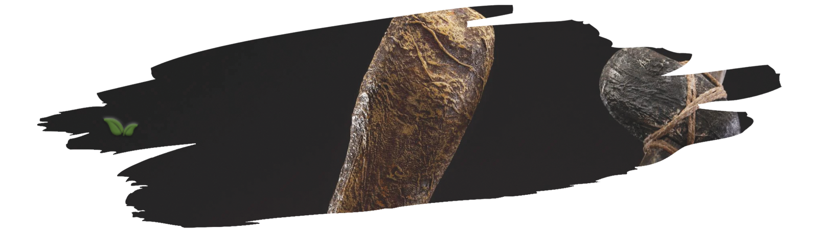 Historical depiction of early spice use with primitive tools and natural herbs