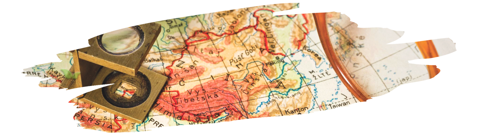 Historical depiction of merchants trading spices like pepper and cinnamon at a busy port