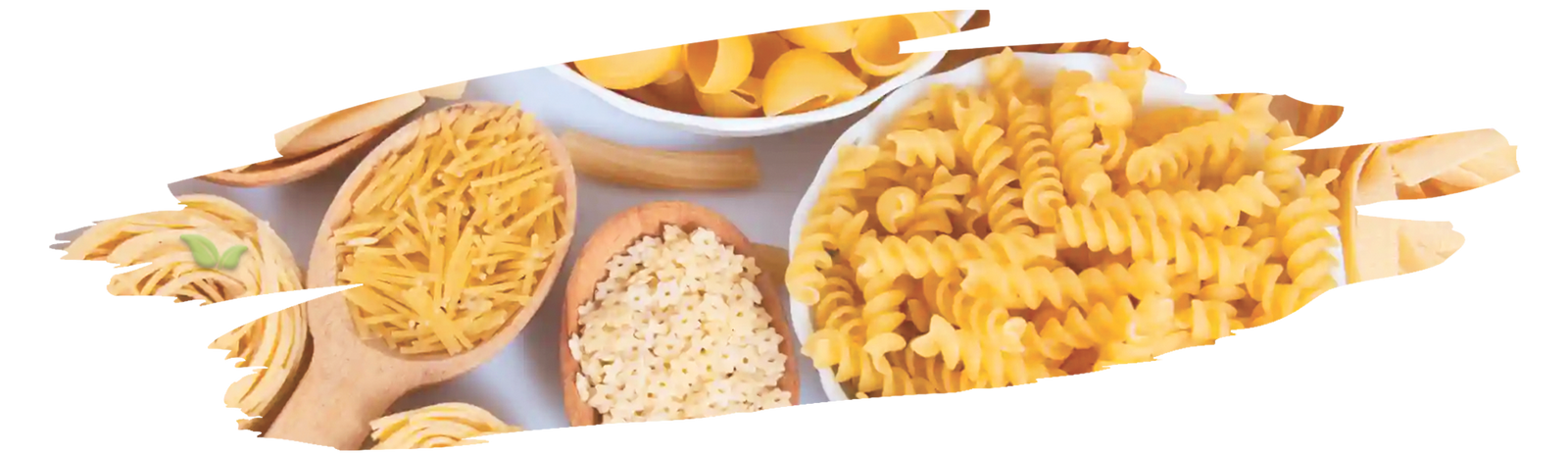 Plate of pasta garnished with herbs and spices for rich Italian flavor