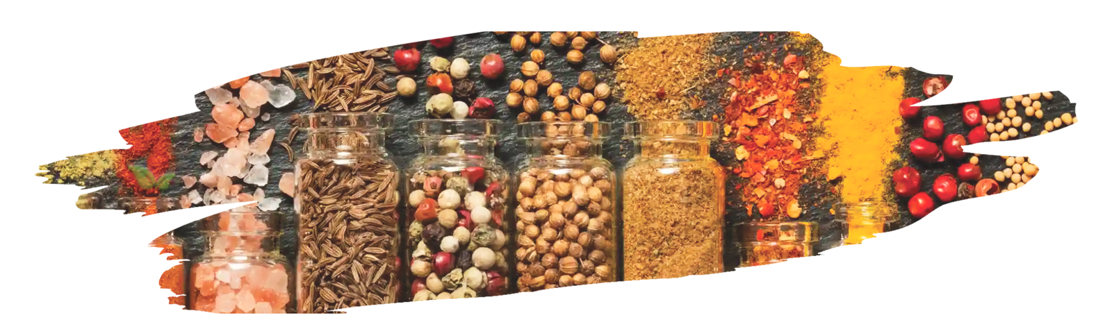 Gift box containing personalized spice blends and seasonings for cooking lovers