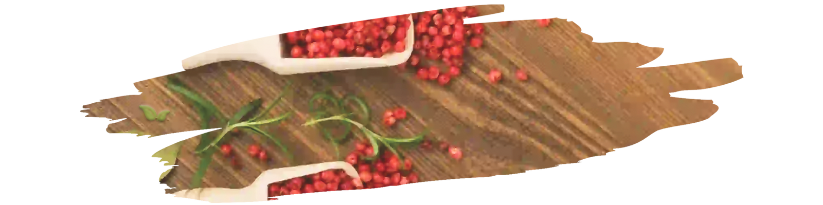 Fresh pink peppercorns used as a spice with fruity notes and tips for culinary use.