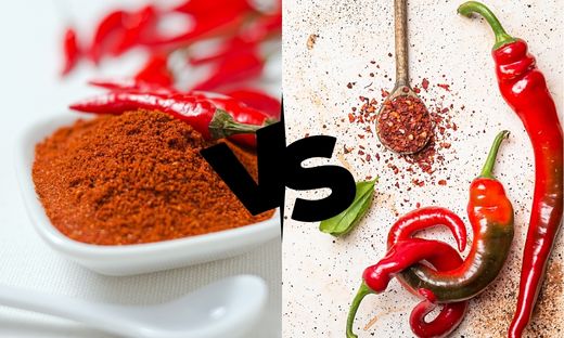 What is the difference between cayenne red pepper and red pepper?