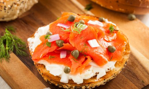 Bagel Topping Lox