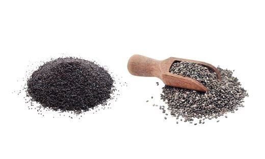 Poppy Seeds vs. Chia Seeds