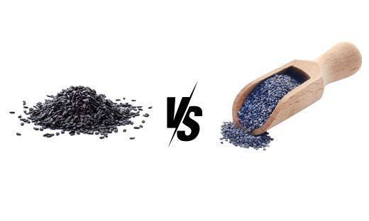 Sesame Seed vs. Poppy Seed