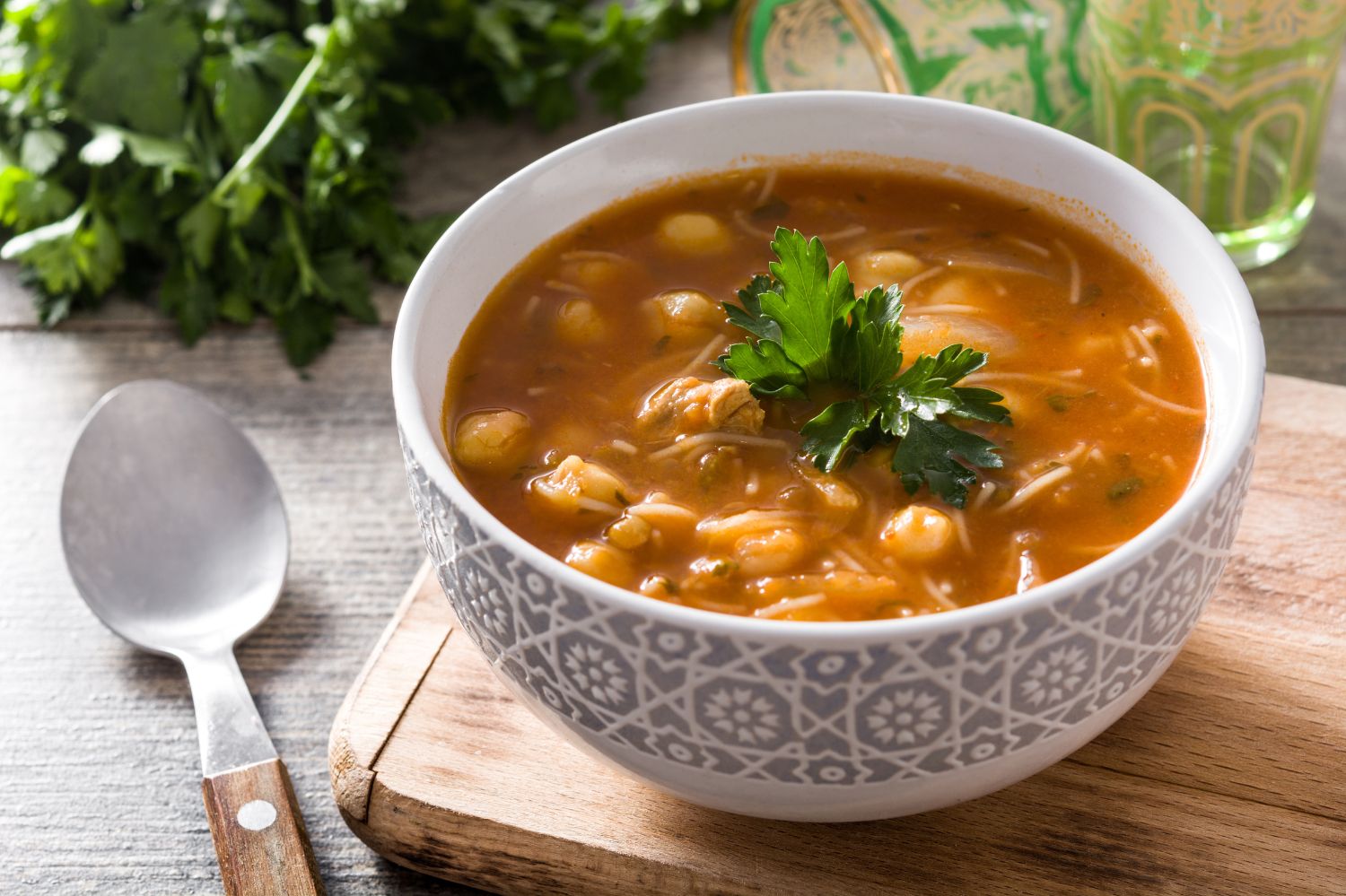 Harira (Tomato and Lentil Soup) recipe