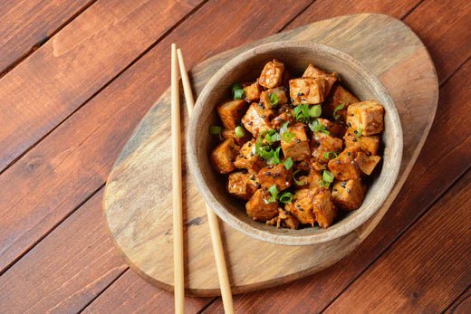 Mushroom and Tofu Scramble