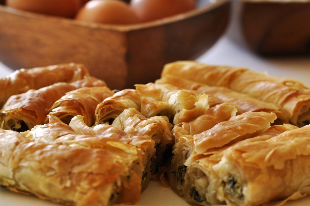 Börek - Flaky Pastry Filled with Cheese, Spinach, or Minced Meat