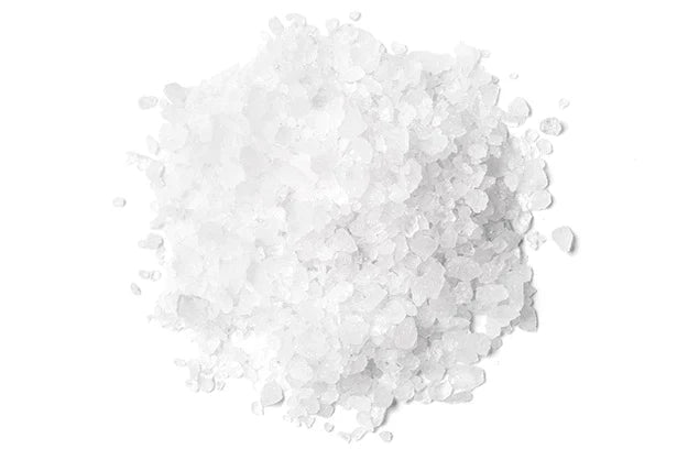 Sea salt is crystallized from living bodies of seawater by an evaporation process