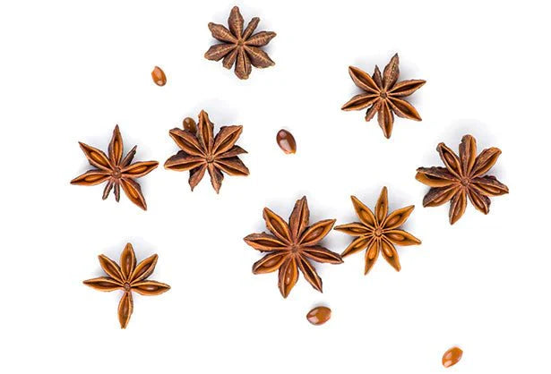 Star anise has a mild a fragrant licorice flavor.