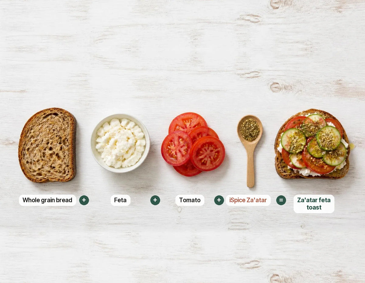 Za'atar Feta & Tomato Toast