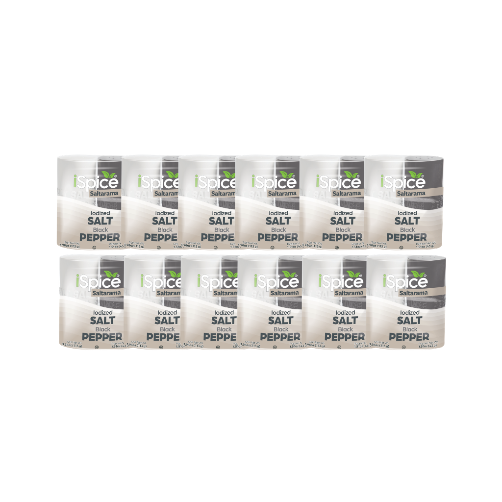 iSpice Saltarama | Salt & Pepper - Twin Shaker | 12*43 gr