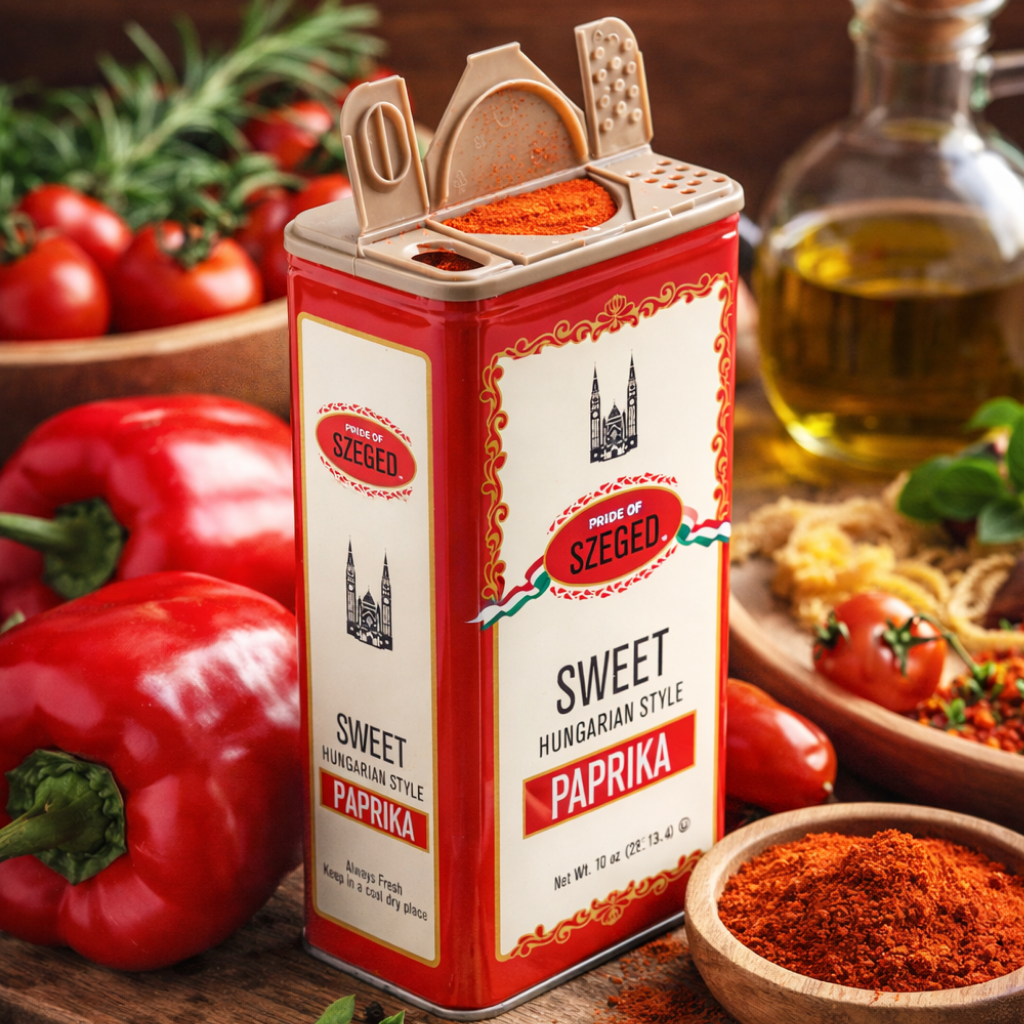 Pride of Szeged Hungarian Sweet Paprika seasoning 10 oz bulk pack