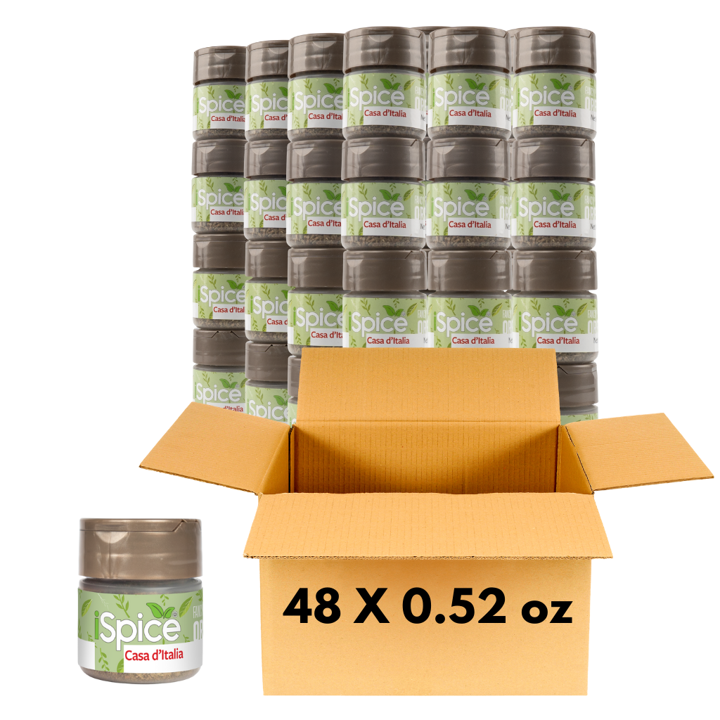 iSpice Casa d'Italia 48 pack Pizza Shakers |  Oregano | 48 x (0.52 oz / 14.74 g)