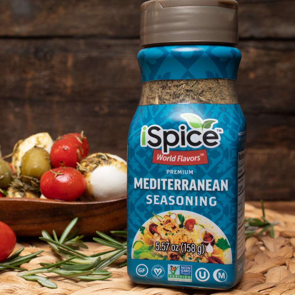 iSpice Mediterranean Seasoning 5.57 oz mixed spice blend halal kosher